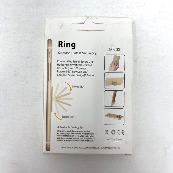 Poké Ball Phone Ring Holder Collapsible Kickstand - Picture 2 of 4